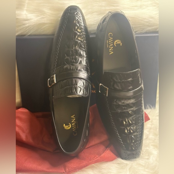 Men’s Leather Slip On Loafers Dress Shoe. US Size 8.5. EU SIZE 42 - Picture 7 of 10